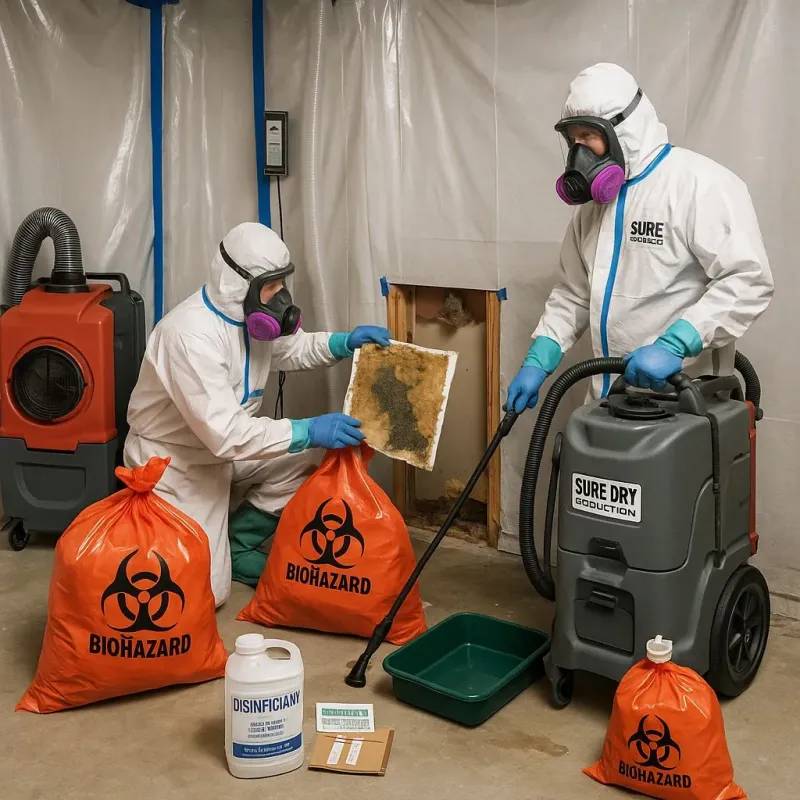 Contaminated Water Handling Protocols process in Thurston County, NE