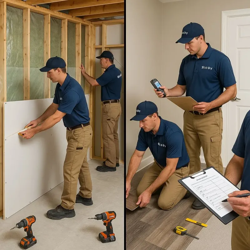 Repairs and Reconstruction process in Thurston County, NE
